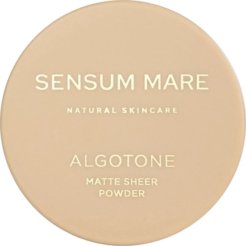 Pudër e lirshme për femra Sensum Mare Algotone Matte, 10g - 1