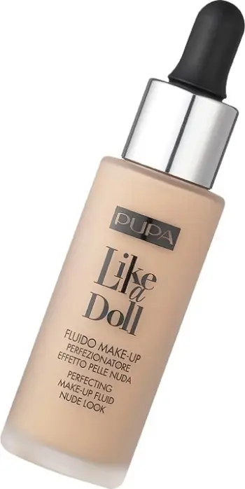 Fondatinë Pupa Milano Like A Doll Perfecting Make-Up Fluid SPF15 për femra 010 Porcelain 30ml