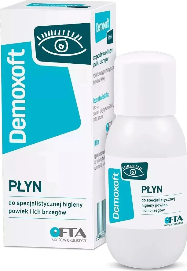 Solucion higjiene për qepalla Demoxoft 100ml - 1