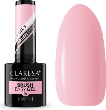 Xhel për thonj Claresa Brush Easy Gel 5.5g për femra