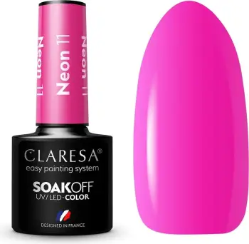 Llak për thonj për femra Claresa Neon Hybrid 11, 5g