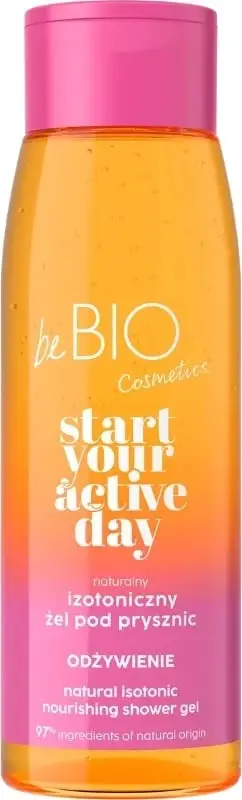 Xhel dushi për femra BeBio Ewa Chodakowska Start Your Active Day Natural Isotonic Shower Gel Nourishment, 400ml