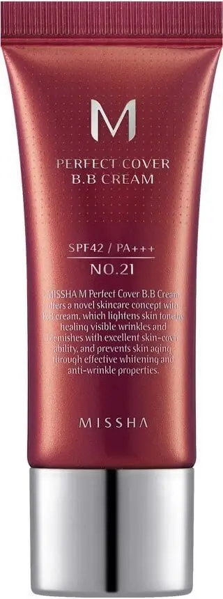 BB krem Missha M Perfect Cover No. 21, SPF42 PA+++, 20 ml