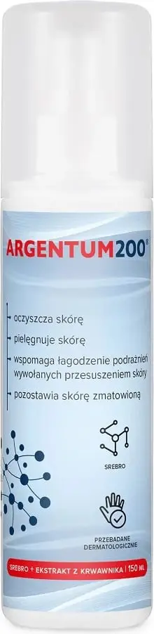 Tonik fytyre unisex Aura Herbals Silver Argentum200 aerosol 150ml