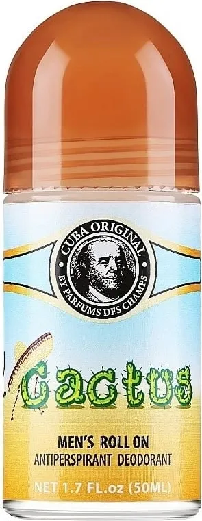Deodorant roll-on për meshkuj Cuba Original Cactus 50ml - 1