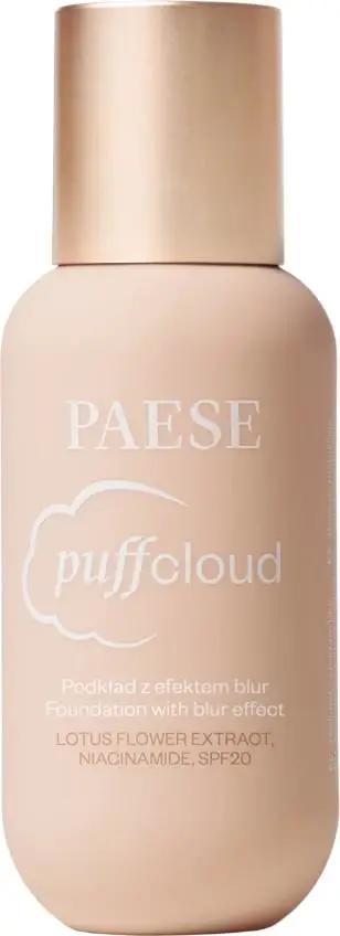 Fondatinë për femra Paese Puff Cloud Satin Foundation me efekt blur SPF20 04 Shell Beige 37ml