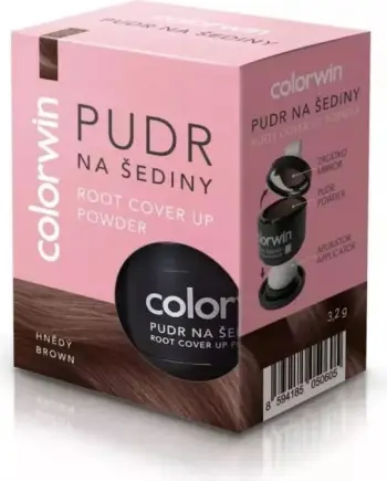 Pluhur për rrënjë të flokëve Colorwin kafe 3.2g