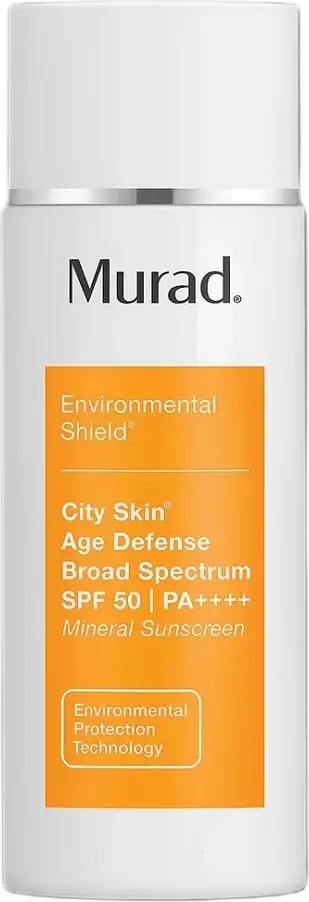 Krem ditës me SPF50 Murad City Skin Age Defense për femra, 50ml