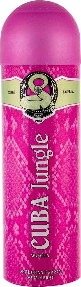 Deodorant spray për femra Cuba Jungle Snake 200ml