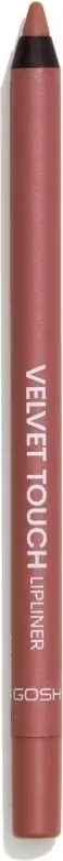 Laps për buzë Gosh Velvet Touch Lip Liner Waterproof 014 Chocolate Kiss për femra 1.2g