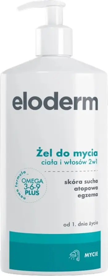 Xhel larës për trup dhe flokë Eloderm për fëmijë/uniseks 400ml