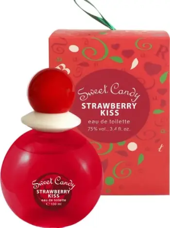 Eau de Toilette për femra Jean Marc Sweet Candy Strawberry Kiss, 100ml