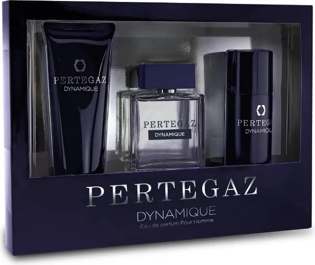 Set parfum, xhel dushi, deodorant për meshkuj Saphir Dynamique 100ml+230ml+150ml - 1