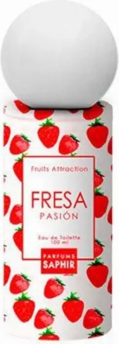 Eau de Parfum Saphir Fruits Attraction Strawberry Passion, 100ml