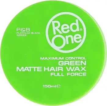 Voskë për flokë për meshkuj Red One Aqua Hair Gel Wax Full Force jeshile 150ml