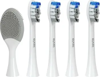 Kokë rezervë për brushë dhëmbësh elektrike Lovio SonicProtect PRO LVTB124WK-HM e bardhë 5 copë