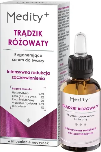 Serumi për fytyrë Medity+ Rosacea Regenerating për femra, 30ml