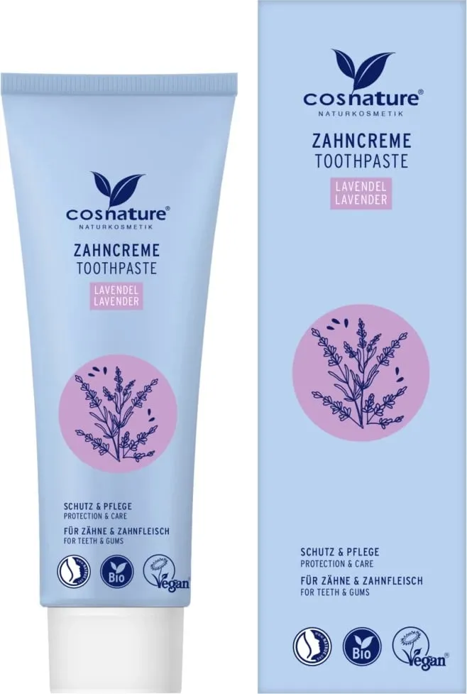 Pastë dhëmbësh Cosnature lavandë/nenexhik 75ml - 1