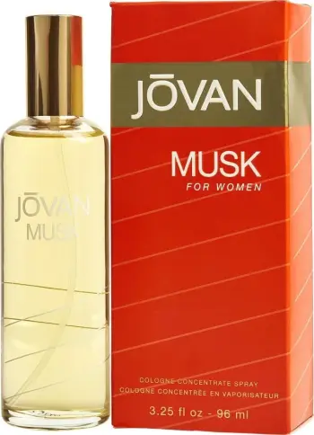 Kolonjë Jovan Musk for Women, Cologne Concentrate Spray, 96ml, e bardhë