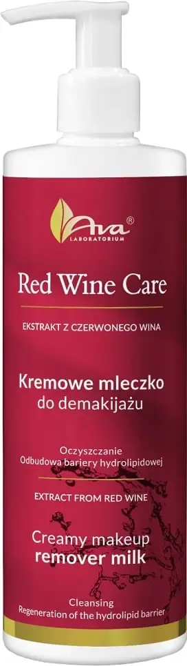 Qumësht pastrues për femra Ava Laboratorium Red Wine Care, 200ml