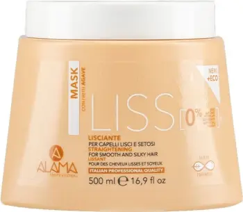 Maskë për flokë Alama Liss Smoothing për femra 500ml