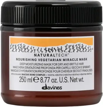 Maskë për flokë Davines Naturaltech Nourishing Vegetarian Miracle Mask për femra 250ml