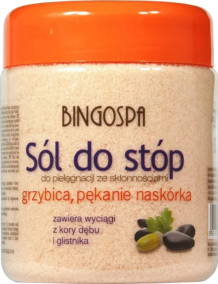 Kripë për këmbë BingoSpa 550g - 1