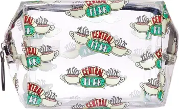 Çantë kozmetike Aura Central Perk Friends për femra, multikolor