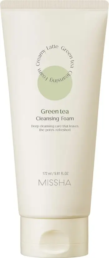 Shkumë pastruese për fytyrë Missha Creamy Latte Cleansing Foam për femra, 172ml