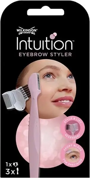 Rroje për vetulla Wilkinson Sword Intuition Styler, set 3 pjesë