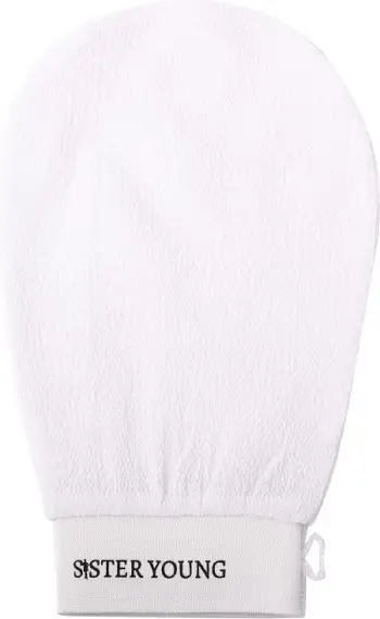 Dorezë për peeling trupi Sister Young Nova Exfoliating Glove për femra e bardhë 1 copë