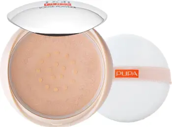 Pluhur i lirshëm për fytyrë Pupa Milano Like A Doll Invisible Loose Powder 002 Rosy Nude, 9g