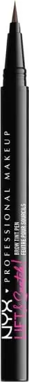 Penel për vetulla NYX Professional MakeUp Lift & Snatch! Brow Tint Pen për femra Ash Brown 1ml