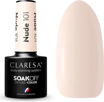 Llak për thonj për femra Claresa 101 Nude 5g