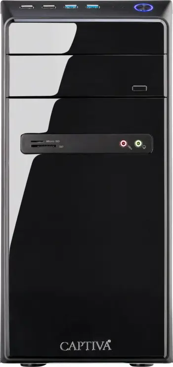 Kompjuter Captiva Power Starter I94-236, Core i5-14400, 32GB RAM, 1TB SSD, UHD 730, Win11, zi