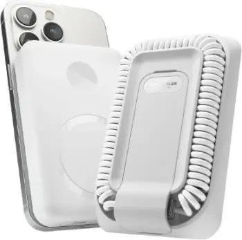 Powerbank magnetik Vonmählen allroundo Pro, i bardhë