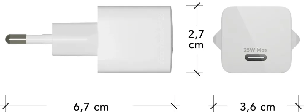 Karikues muri dbramante1928, USB-C, 25W, i bardhë - 5