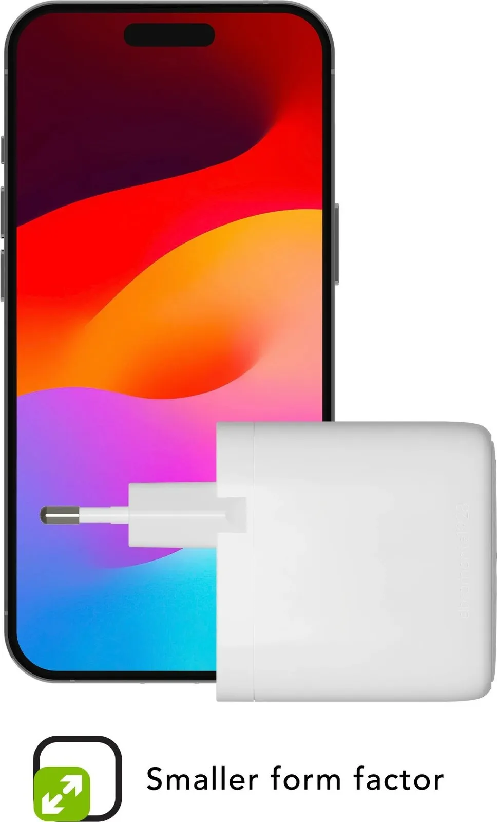 Karikues murit dbramante1928 USB-C 65W, EU plug, i bardhë - 3