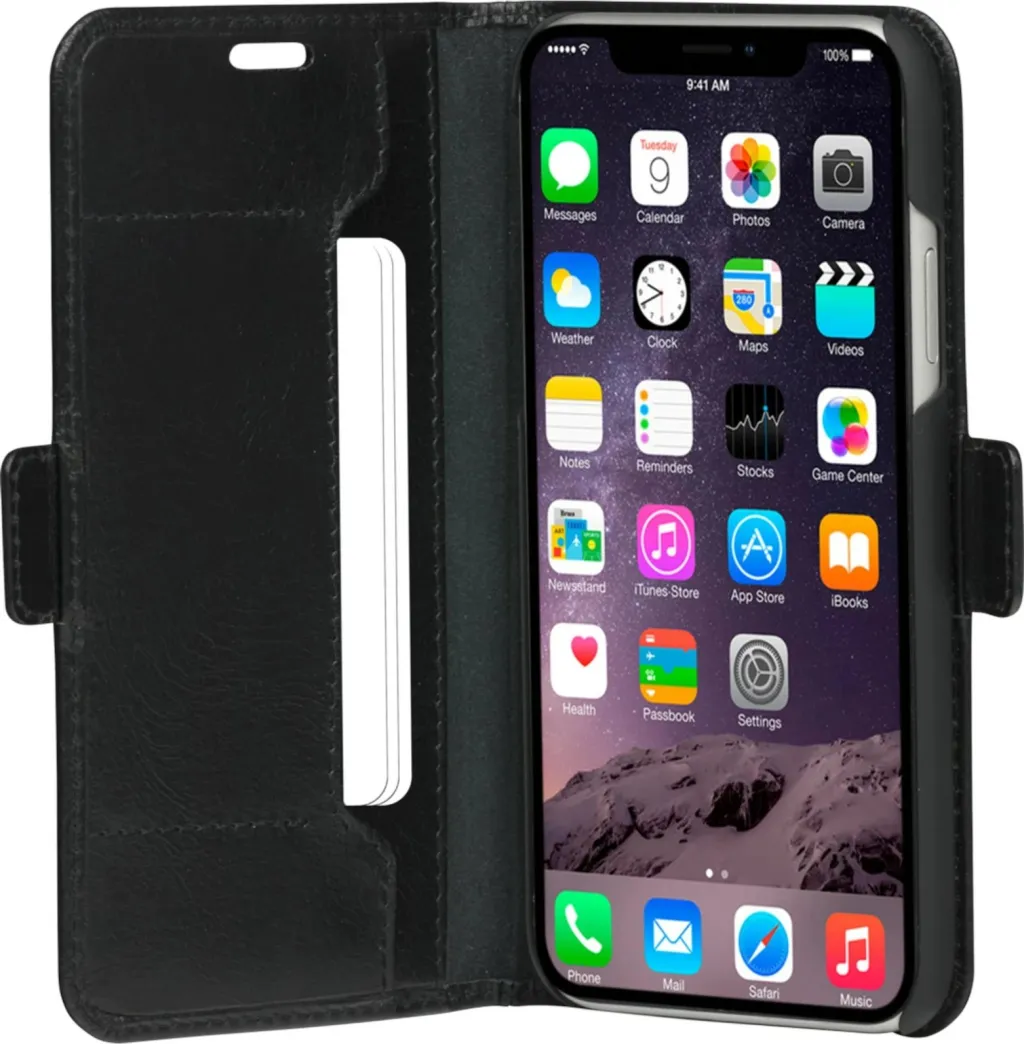 Mbështjellës dbramante1928 Copenhagen Slim për iPhone 11/XR, i zi - 2