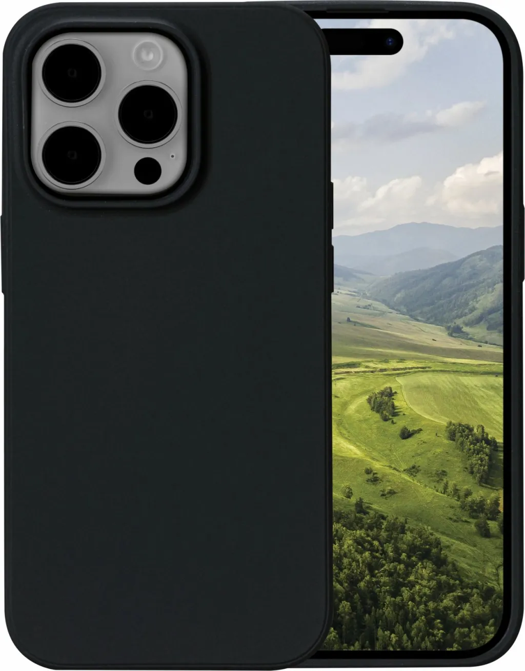 Mbështjellës dbramante1928 BULK-NUUK për iPhone 15, i zi - 1