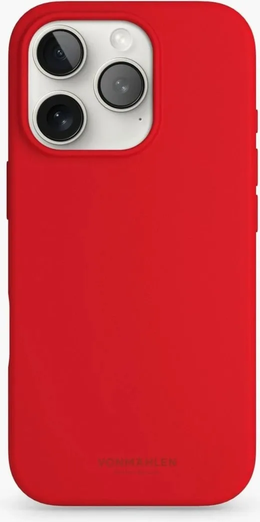 Mbështjellës silikon Vonmählen për iPhone 16 Pro Max, firecracker - 1