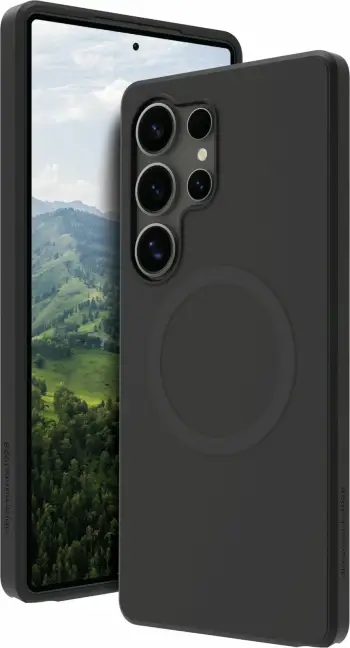 Mbështjellës dbramante1928 GREENLAND PRO QI2 për Galaxy S25, i zi