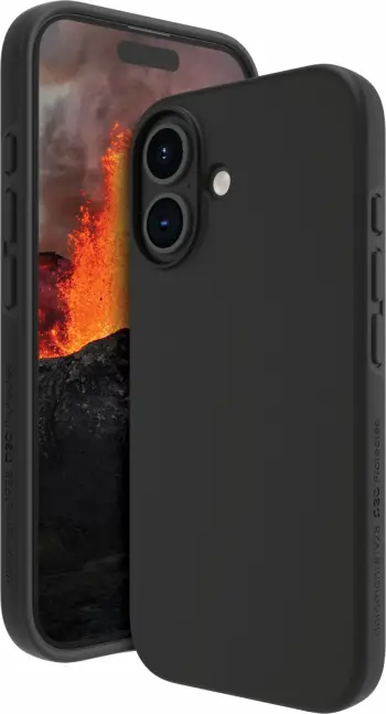 Mbështjellës dbramante1928 ICELAND ULTRA D3O MagSafe për iPhone, i zi