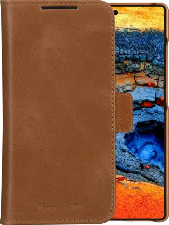Mbështjellës dbramante1928 LYNGE për Galaxy S25 Ultra, lëkurë, tan