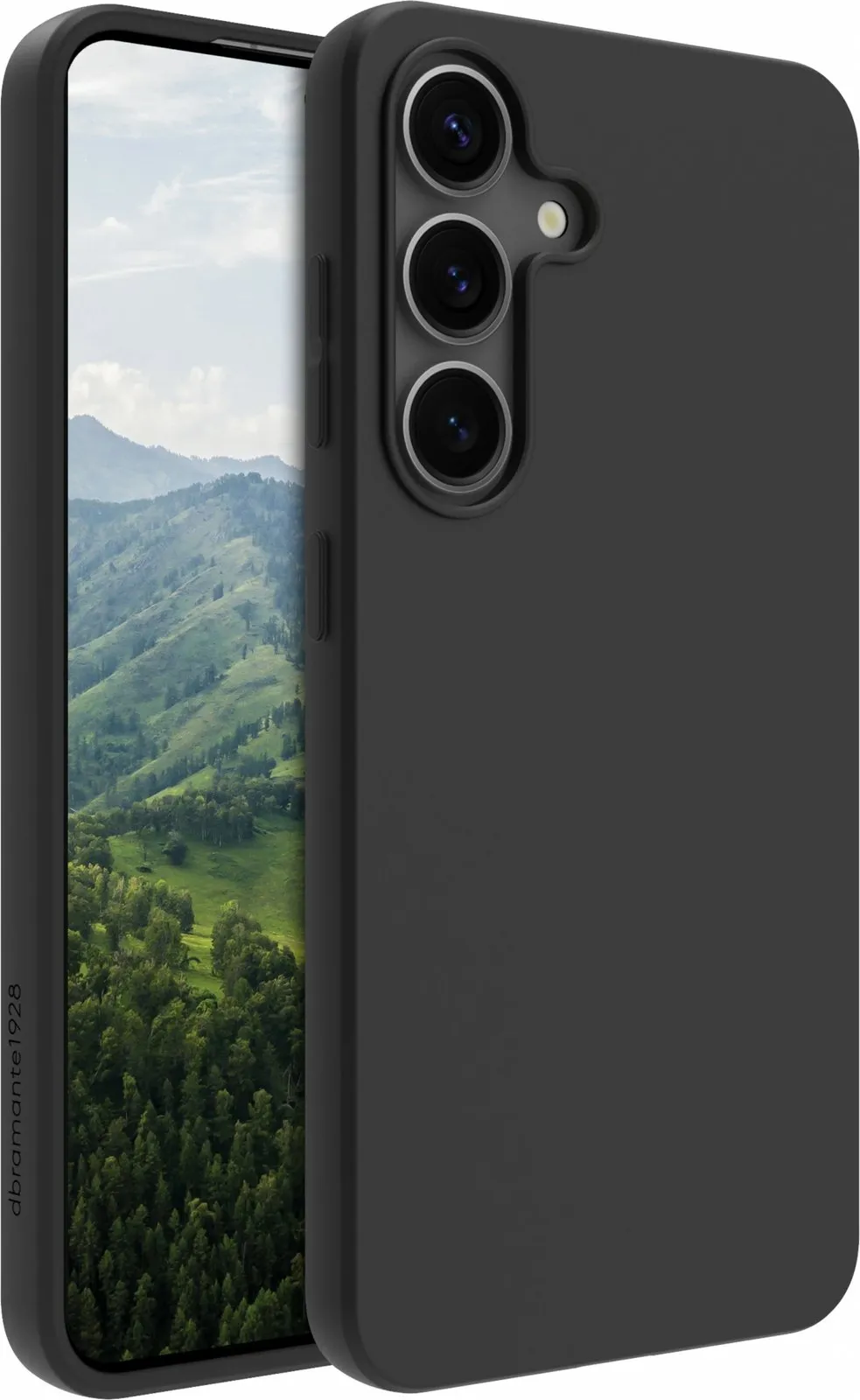 Mbështjellës dbramante1928 Bulk Eco Case Nuuk për Galaxy S25+, e zezë - 1