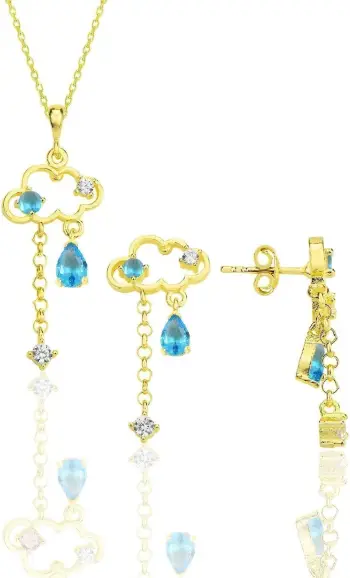 Set varëse dhe vathë argjendi, ngjyrë ari, Jumeon, SGTL12352