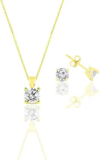 Set varëse dhe vathë argjendi, ngjyrë ari, Jumeon SGTL10592