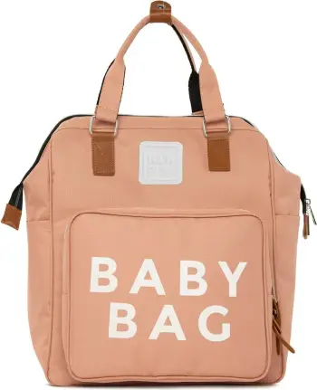Çantë shpine për beba, Zoozie Bags, 5162 - 62010, ngjyrë pluhur