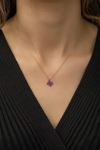 Varëse argjendi Jumeon, ngjyrë rozë e artë dhe fuchsia, TRDYL392