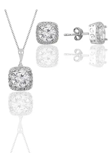 Set varëse dhe vathë argjendi, Jumeon, 11579BEYAZ